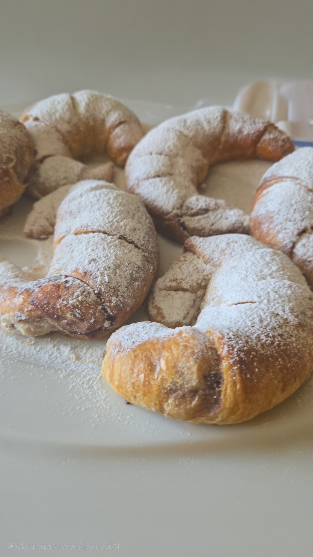 Croassan mini malinová náplň.